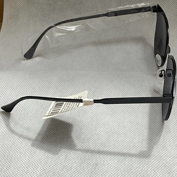 Joe's Jeans Sunglasses Round Black Metal Frame Maximum UV Protection - Picture 6 of 8